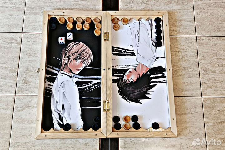 3в1 Шашки, шахматы, нарды, эксклюзив