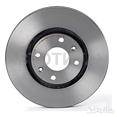 Диск тормозной передний вентилируемый renault dust