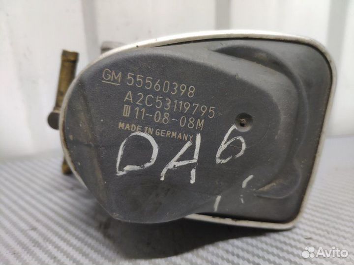 Дроссельная заслонка Opel Astra H хэтчбек 1.6 2004