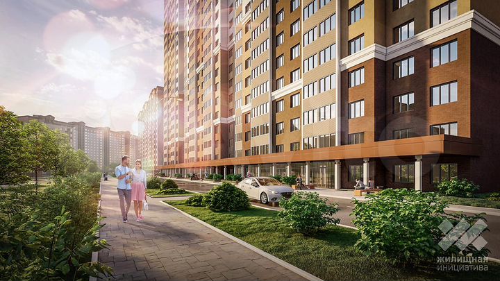 3-к. квартира, 64,6 м², 2/25 эт.