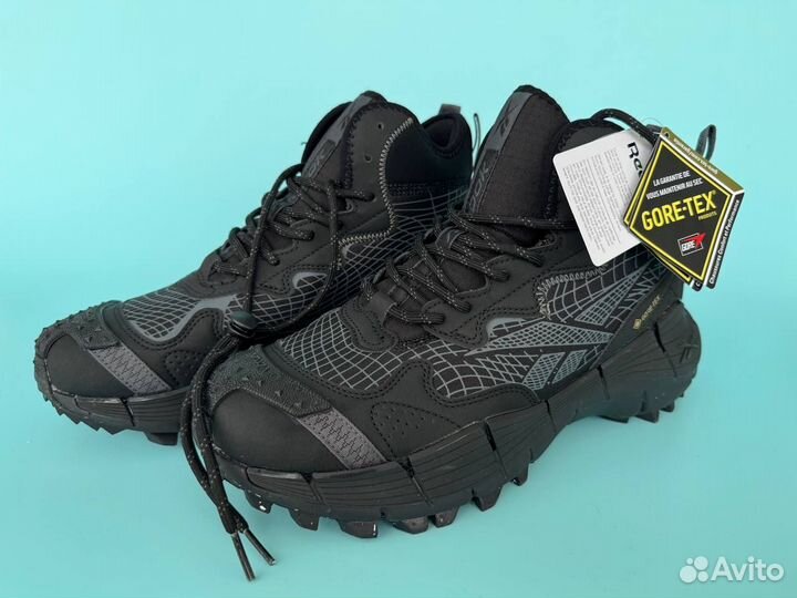Кроссовки зимние Reebok gore tex черные