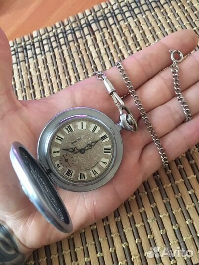 Карманные часы молния СССР