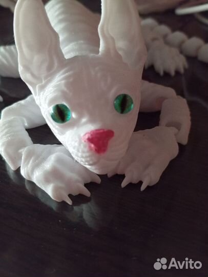 Кот сфинкс 3D