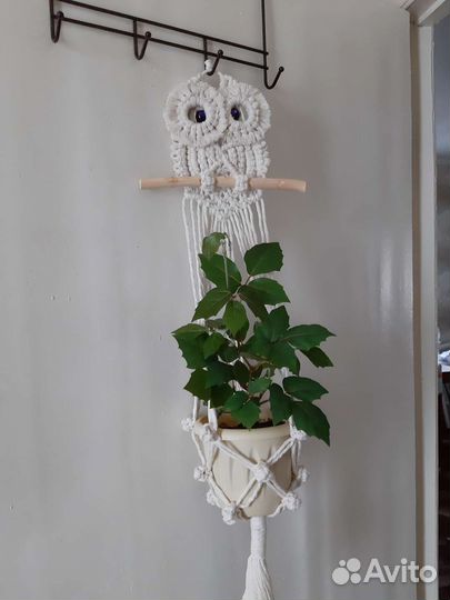 Макраме сова