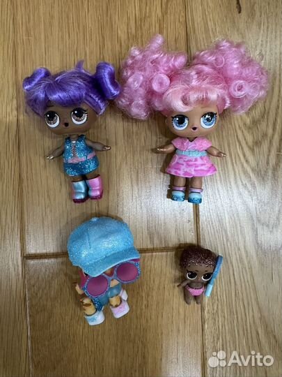 Lol surprise с париками
