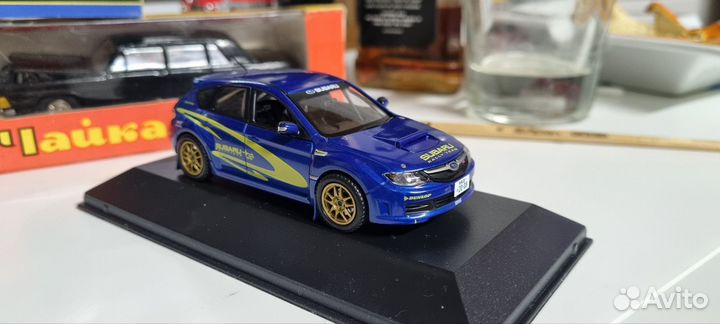 Модель автомобиля 1:43 Subaru Impreza wrx sti 2008