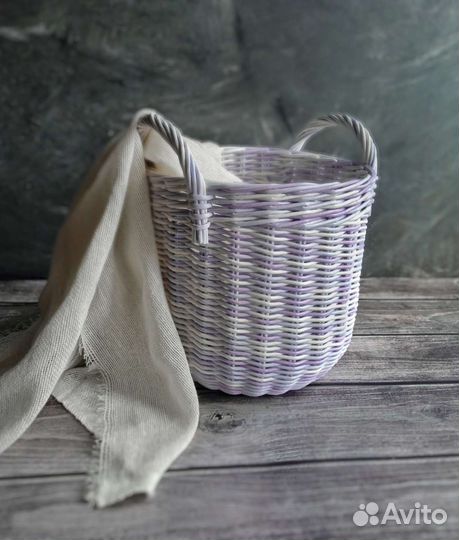 Корзина плетеная