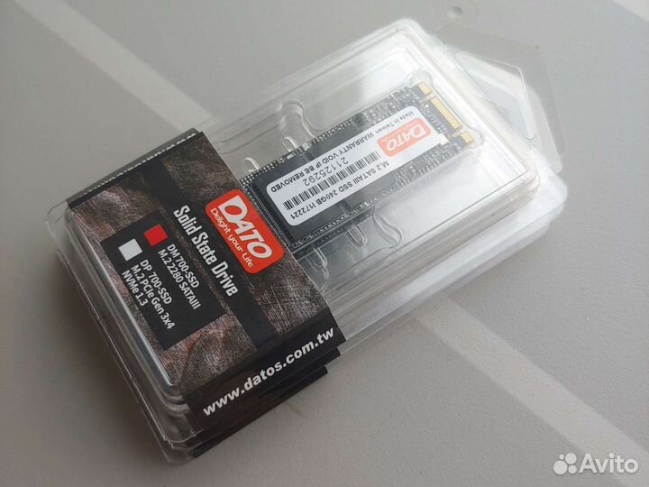 SSD М2 240Gb новый