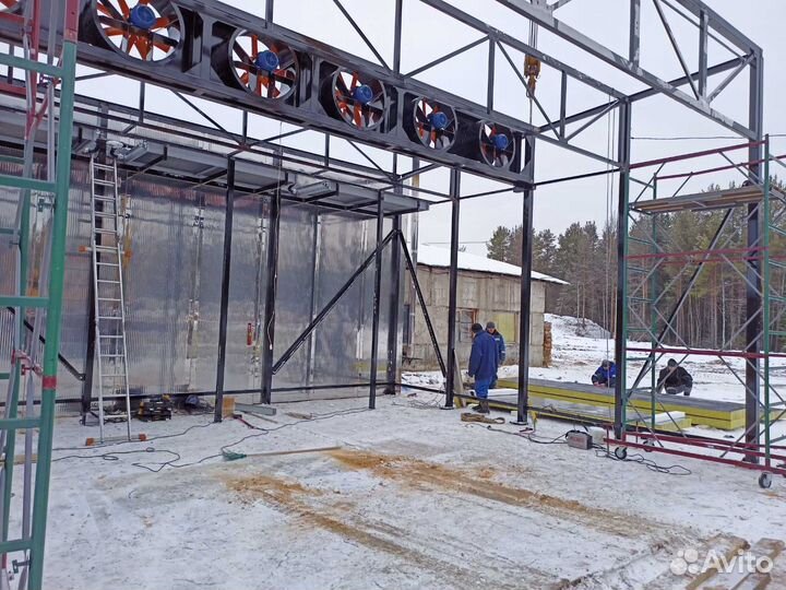 Сушильные камеры древесины - теплообменники