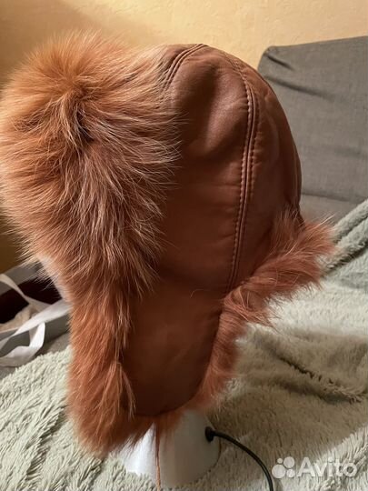Шапка меховая песец