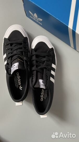 Adidas Nizza platrorm кеды