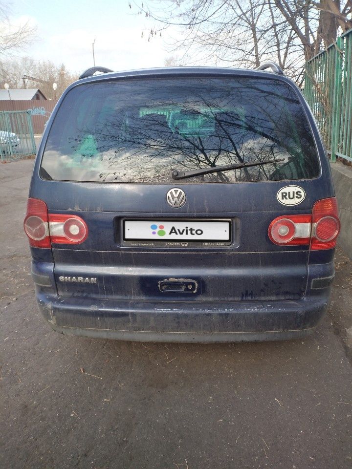 Volkswagen Sharan: фото владельца