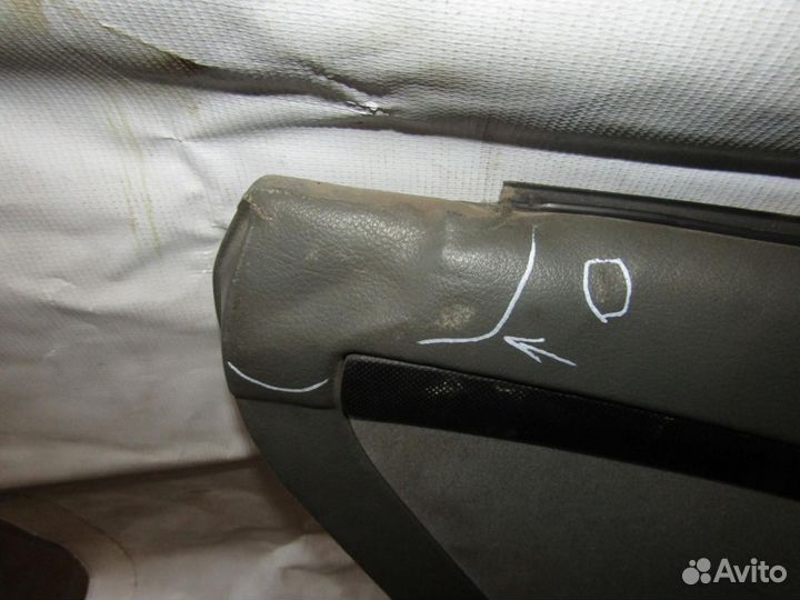 Обшивка двери задней левой Lacetti 2003-2013