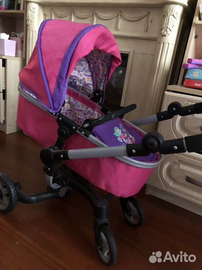 Коляска для кукол demi star
