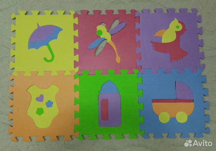 Коврики пазлы для детей
