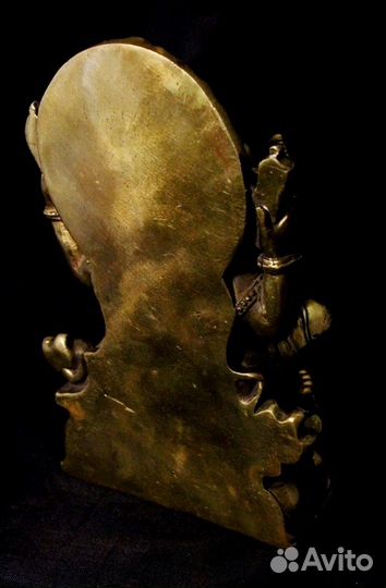 Ганеша с Флейтой Китайская Статуэтка Бронза ru*640