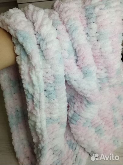 Плед детский плюшевый