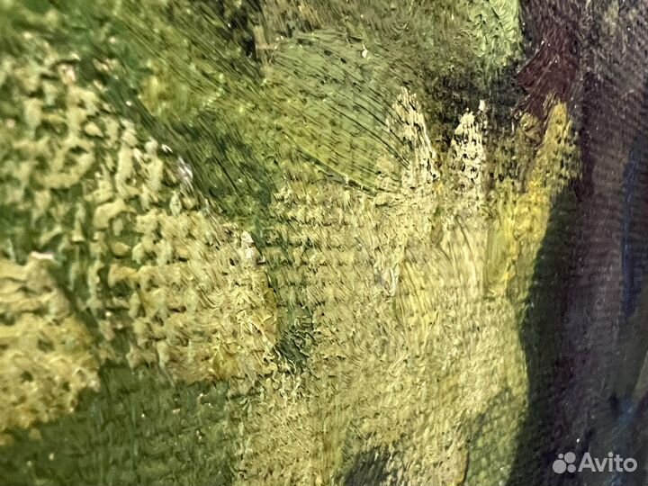 Картина маслом на холсте «Метеоры»