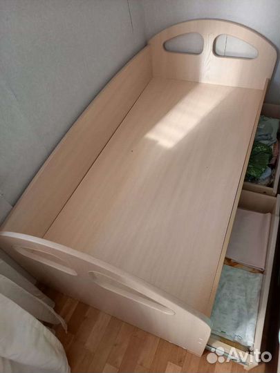 Детская кровать от 3 лет с ящиками