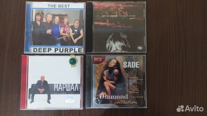 Audio CD и MP3 музыка и фильмы на DVD на дисках