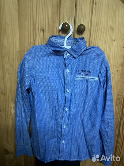 Рубашка для мальчика 122 128