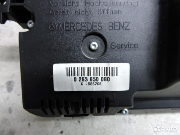 Панель приборов Mercedes-Benz S-Class W221 2005-20