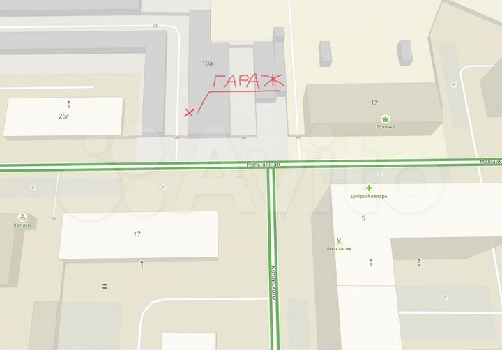 Гараж, 17 м²