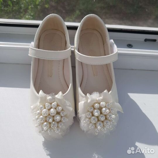 Туфли нарядные для девочки 27