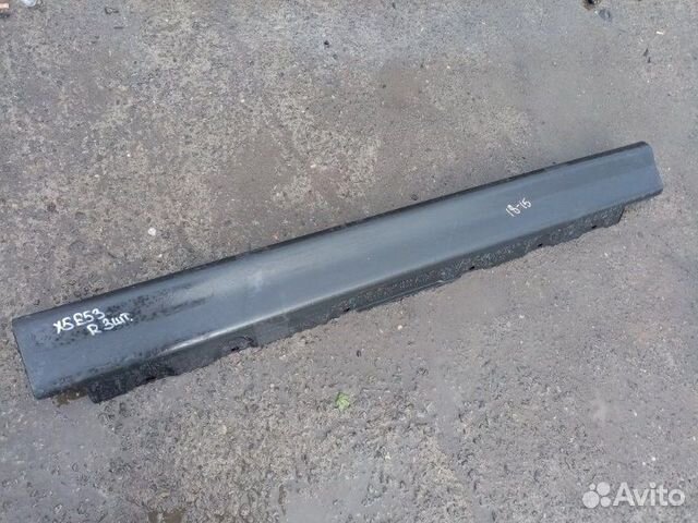 Накладка на порог правая Bmw X5 E53 3.0