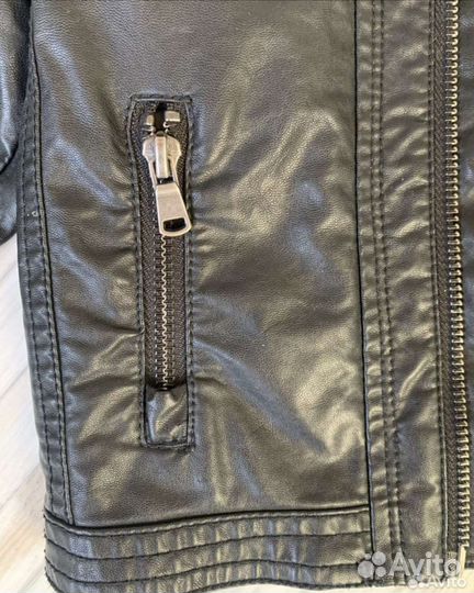 Кожаная куртка hm 92
