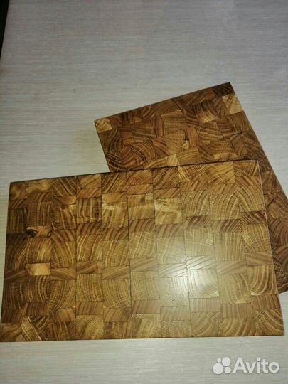 Торцевая разделочная доска дуб,ясень