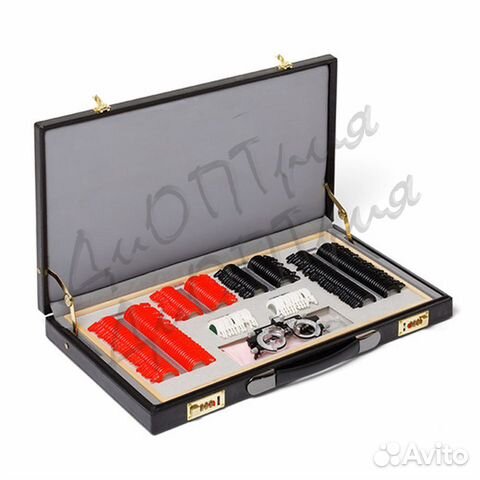 Набор пробных очковых линз с оправой 232 линзы