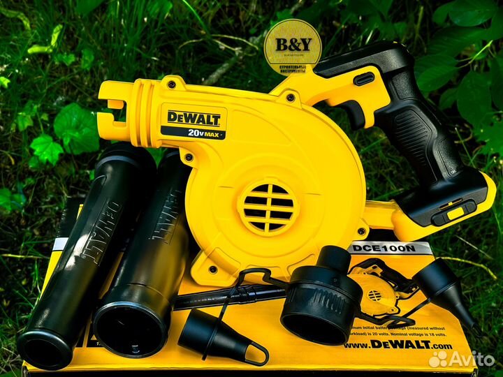 Аккумуляторный воздуходув DeWalt DCE100 20B