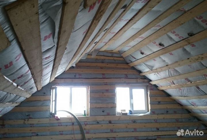 Утепляем эковатой