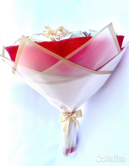 Сладкий букет из конфет