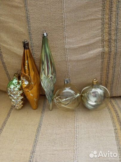 Елочные игрушки СССР