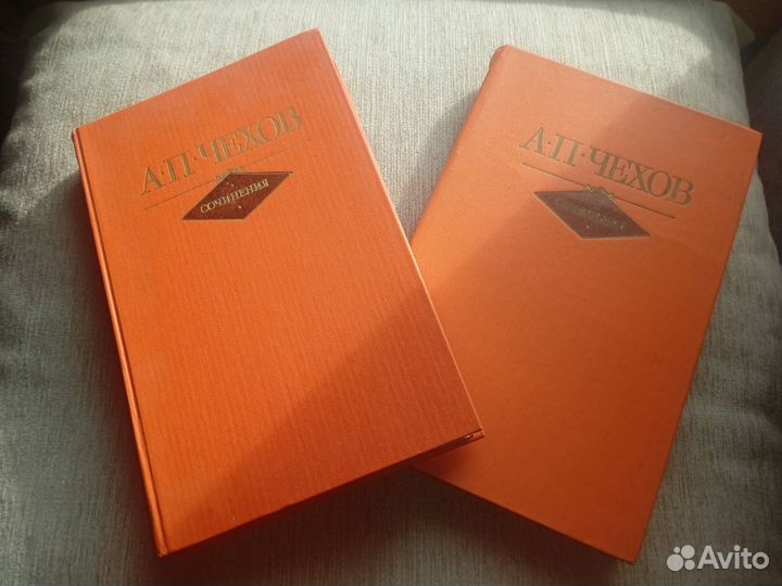 Чехов Сочинения в 2 томах Комплект из 2 книг 1982