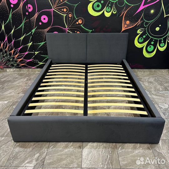 Кровать 200х200 с подъемным механизмом