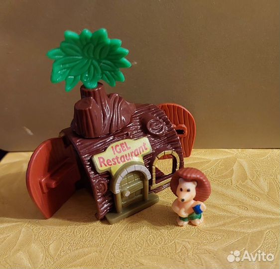 Киндер поштучно Ежик, Крот с гномом, Пираты сборка