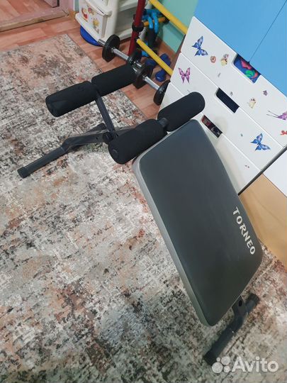 Скамья для пресса и гиперэкстензии