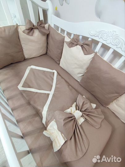 Комплект в кроватку с бортиками