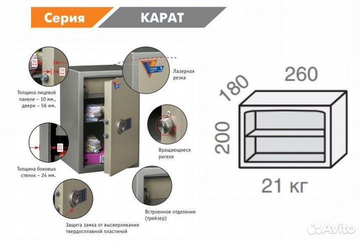 Сейф взломостойкий