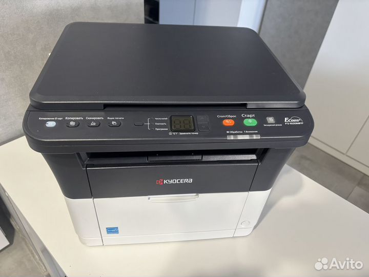 Принтер лазерный мфу kyocera FS-1020MFP