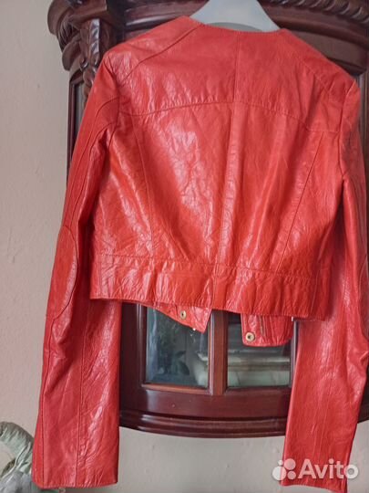 Куртка кожаная женская