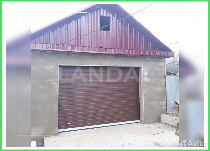 Секционные гаражные ворота