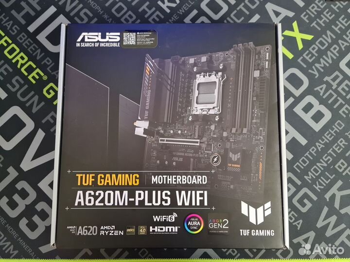 Новая Asus Tuf Gaming WiFi,AM5 игровая плата Ryzen