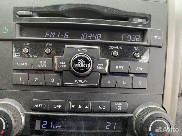 Штатная магнитола Honda Cr-V 3