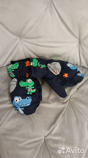 Варежки краги детские