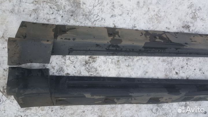 Накладка порогов наружная Range Rover sport 1 L320