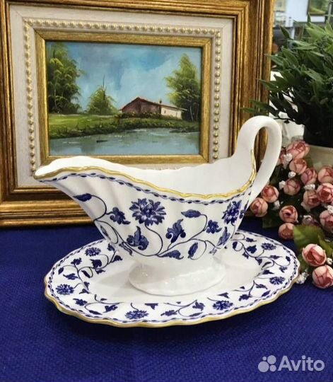 Старинный соусник Spode
